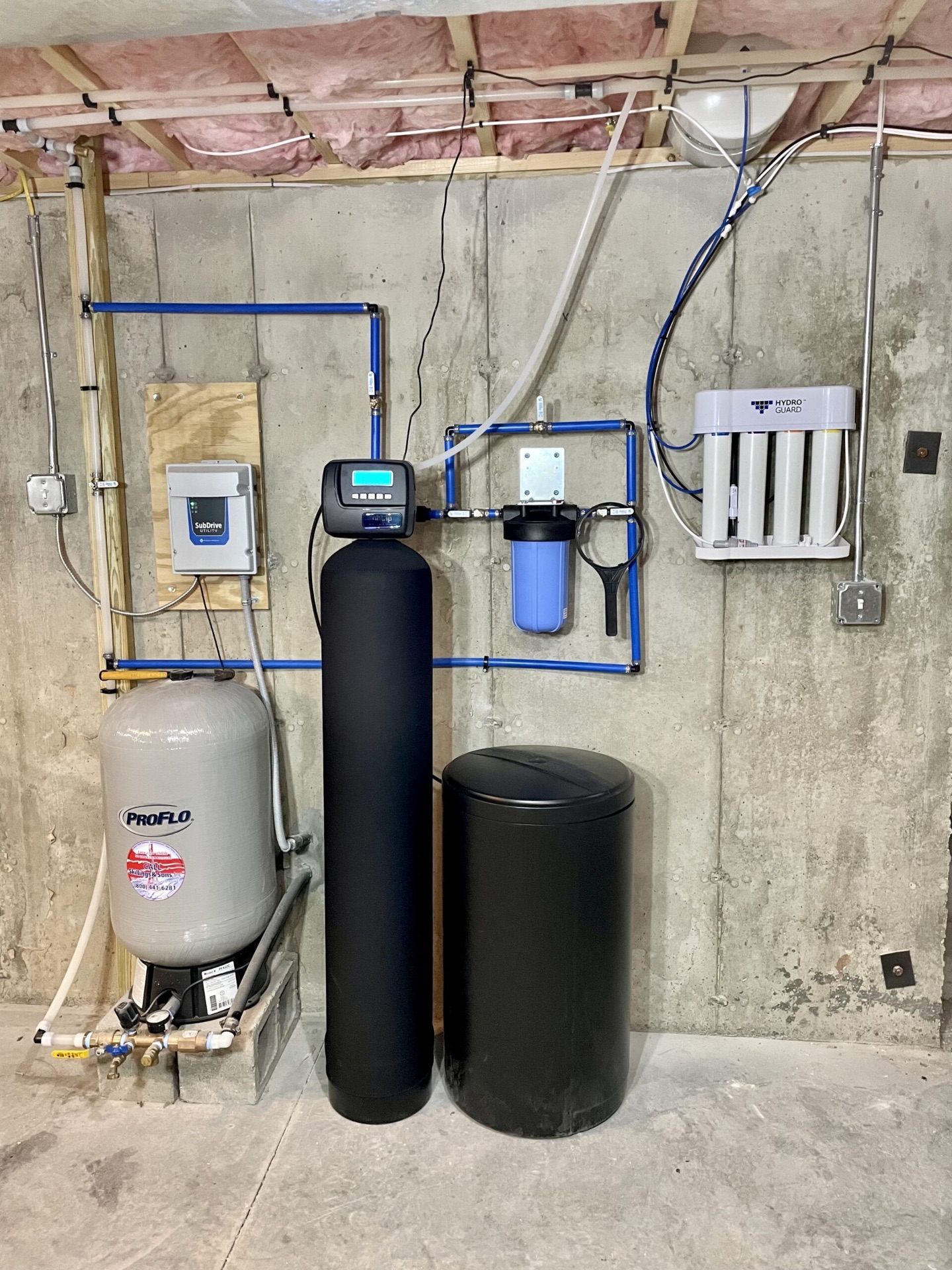 Atwater family cancels the bottled water delivery — install photo