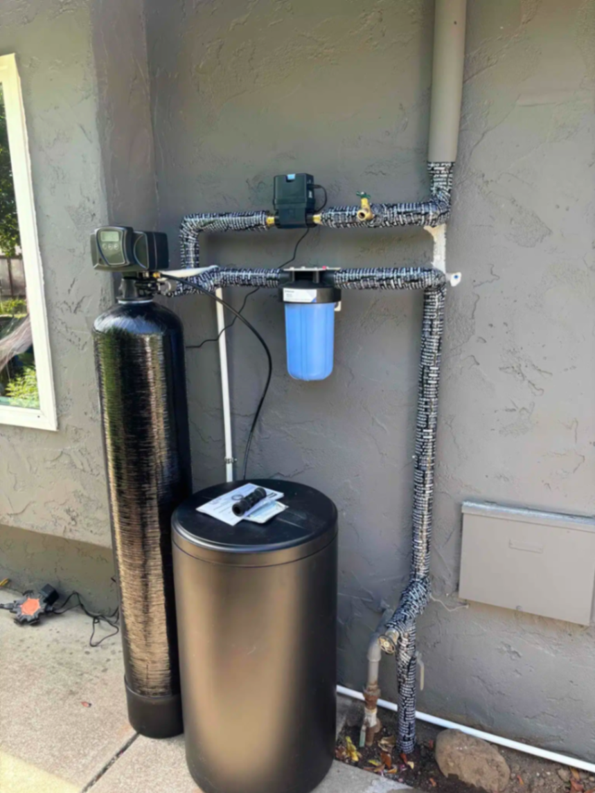 Ceres customer removes chloramines whole-home — install photo